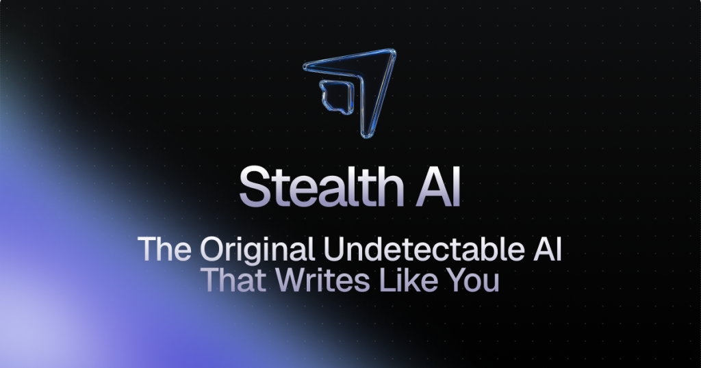 StealthGPT home page