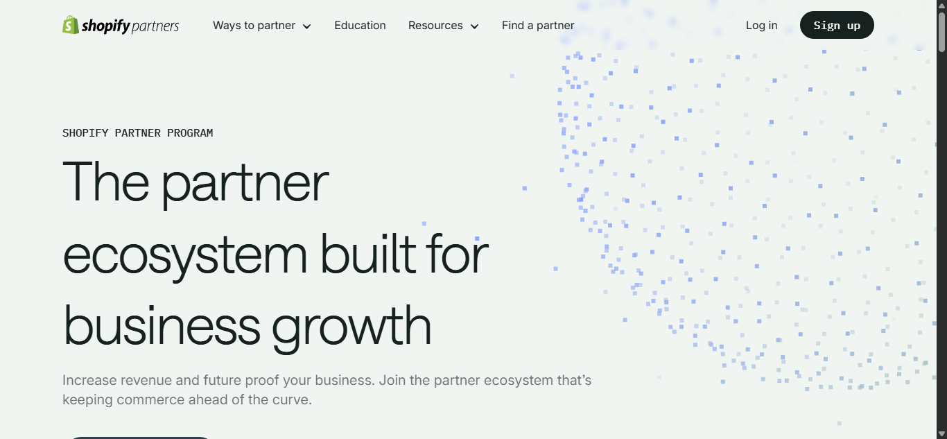 Shopify Partner Dashboard