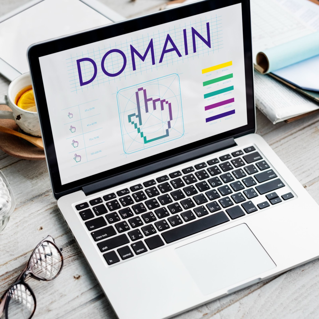 A PC showing the .top domain 