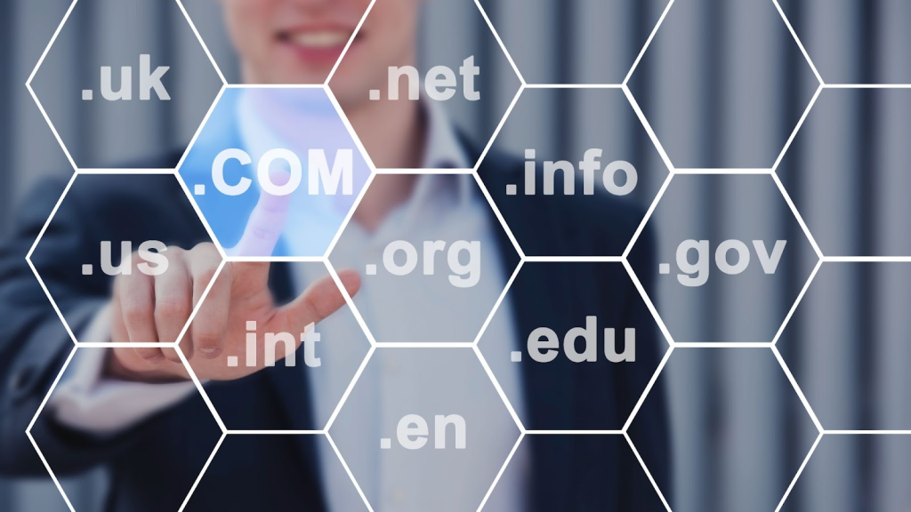 Different top level domain names