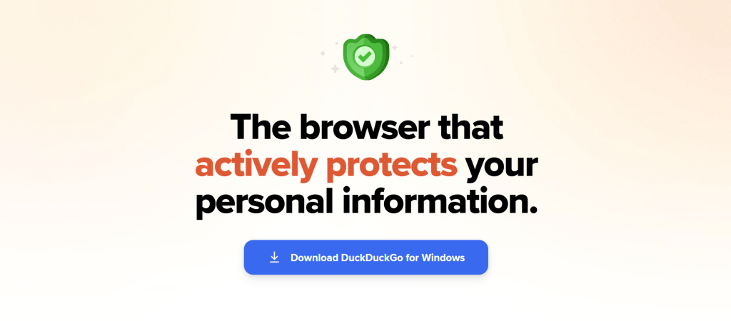 DuckDuckGo Search engine