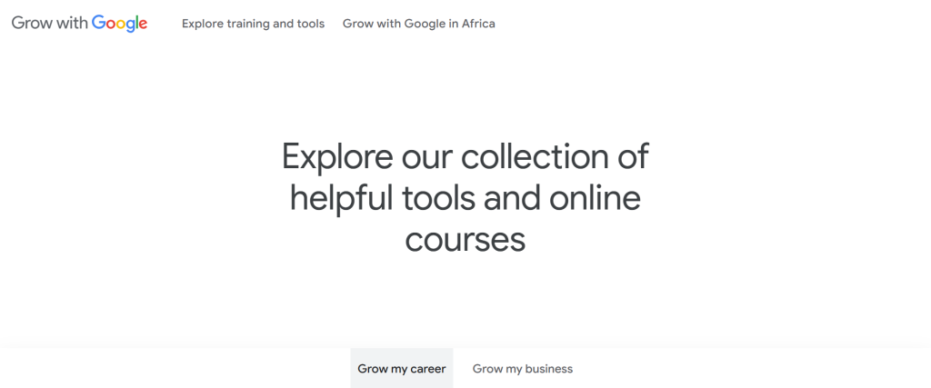 Google Career Certificates