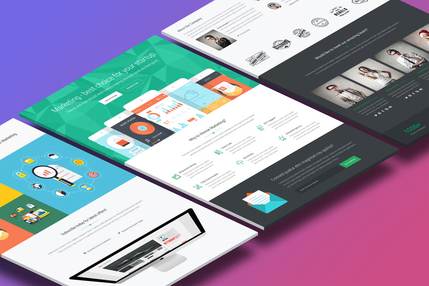 Landing Page Examples for Marketing