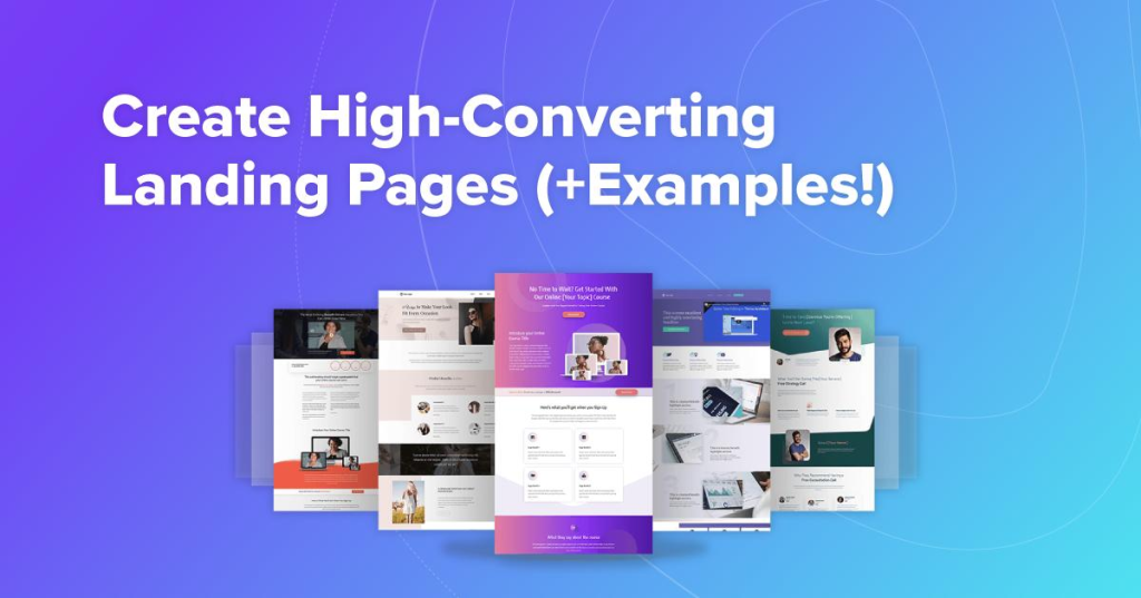 landing page examples