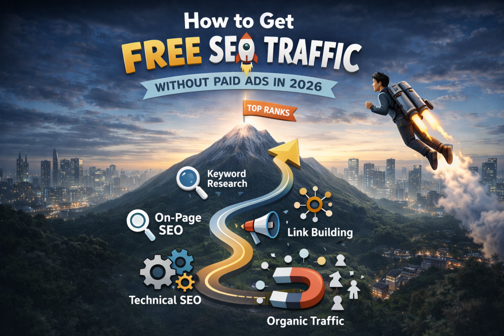 How to get free traffic using SEO