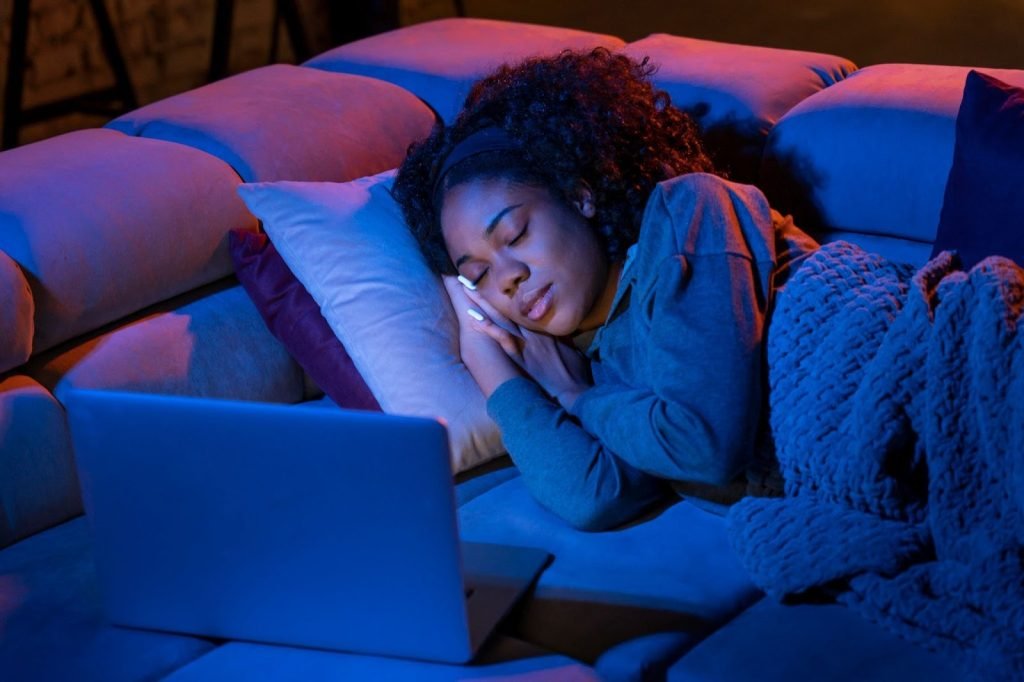 A lady sleeping aftera Setting Up Automated Content Systems